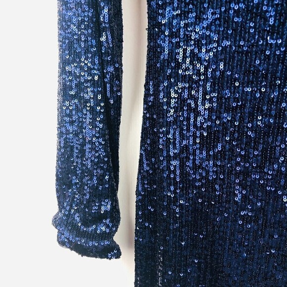 Vince Camuto Womens Sequined Cocktail Dress Size 2 - Picture 9 of 15